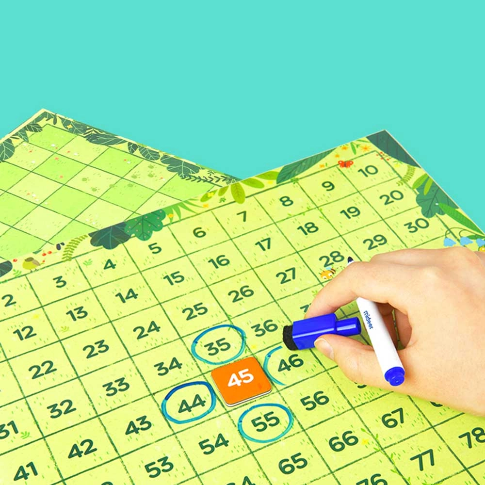 Magnetic Hundred Board - 3 +