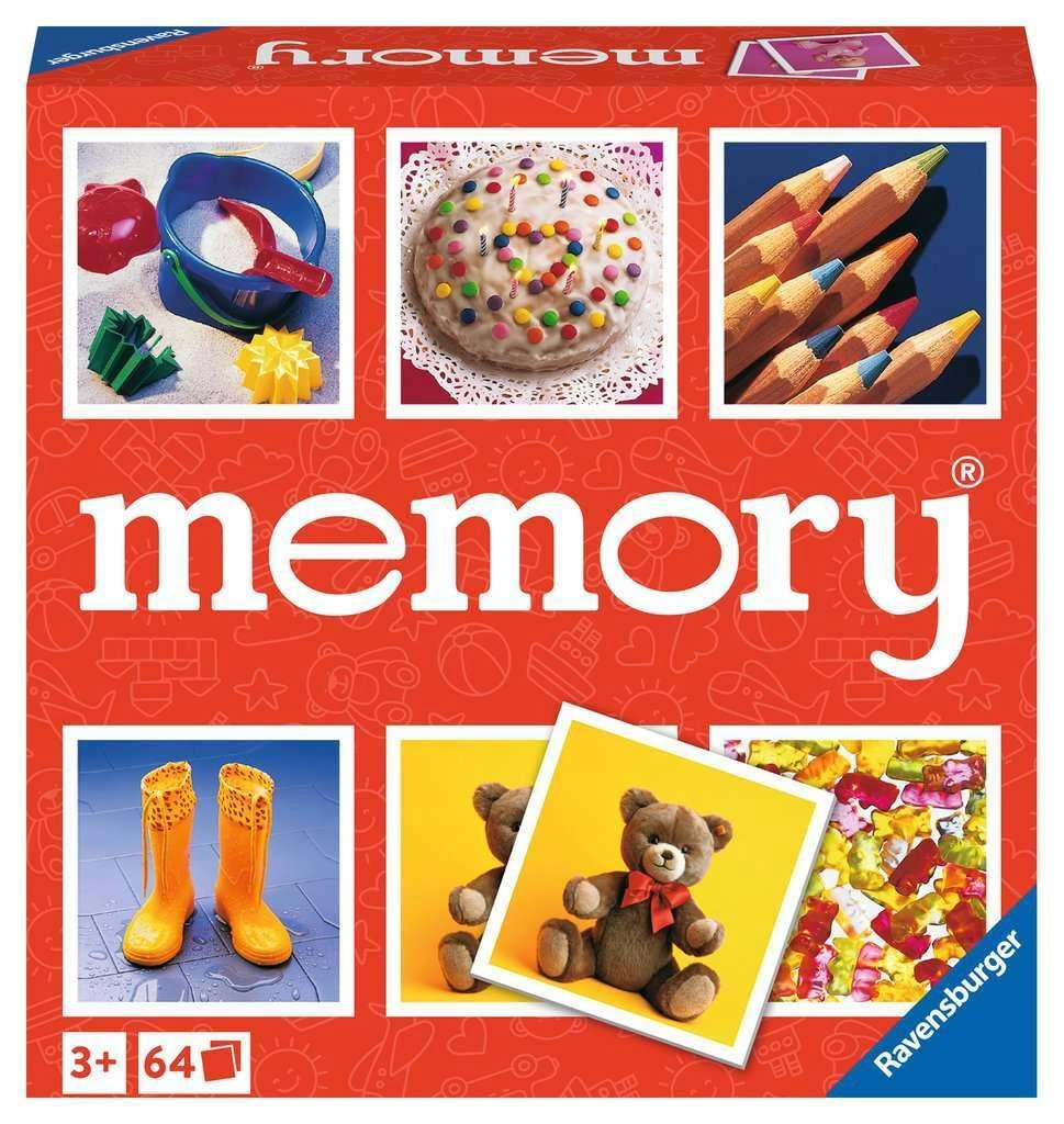 Ravensburger Lingokids Memory Game - 3 years and up 64 pieces