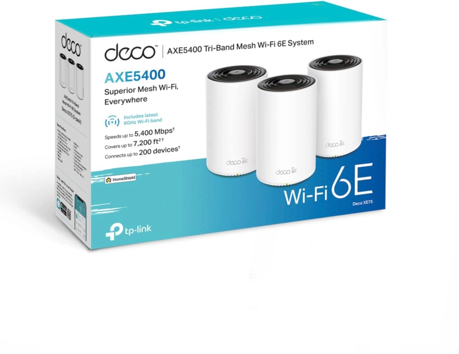 TP-Link Deco XE75 - WiFi 6E 3-Pack