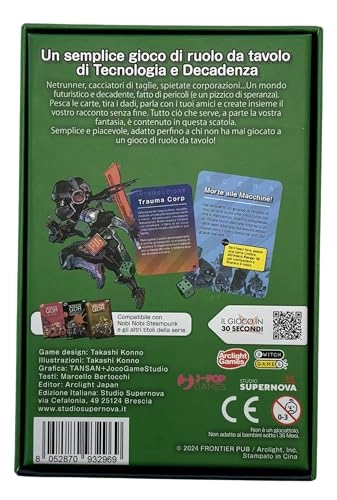 Nobi Nobi GDR Cyberpunk - Role Playing Game (Italian)