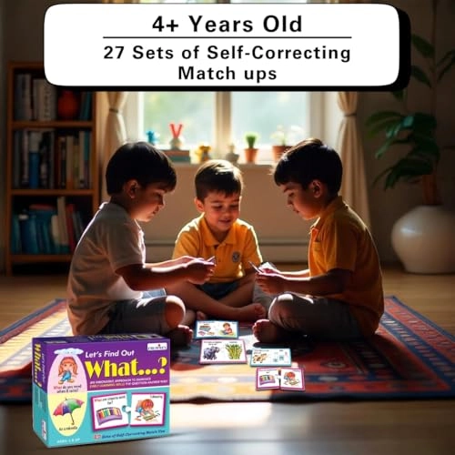 Let's Find Out - What, - 4 - 6 years 40 pieces