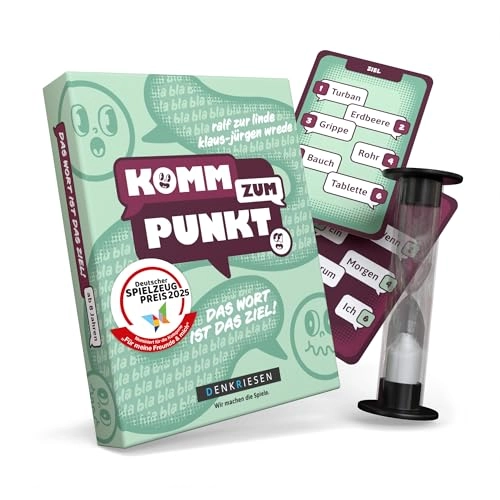 Komm zum Punkt: Das Wort ist das Ziel! (German)