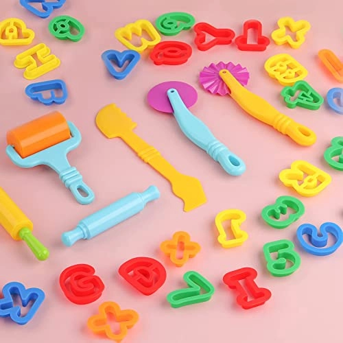 Play Dough Tools - 3 years and up 47 pieces