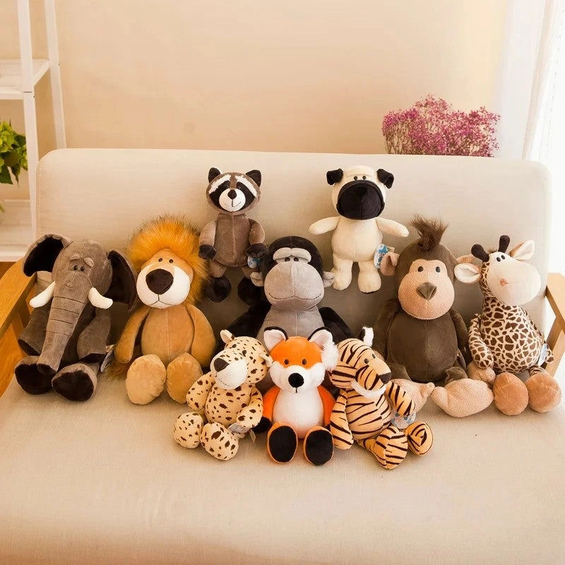 Forest Jungle Animals - 25 cm