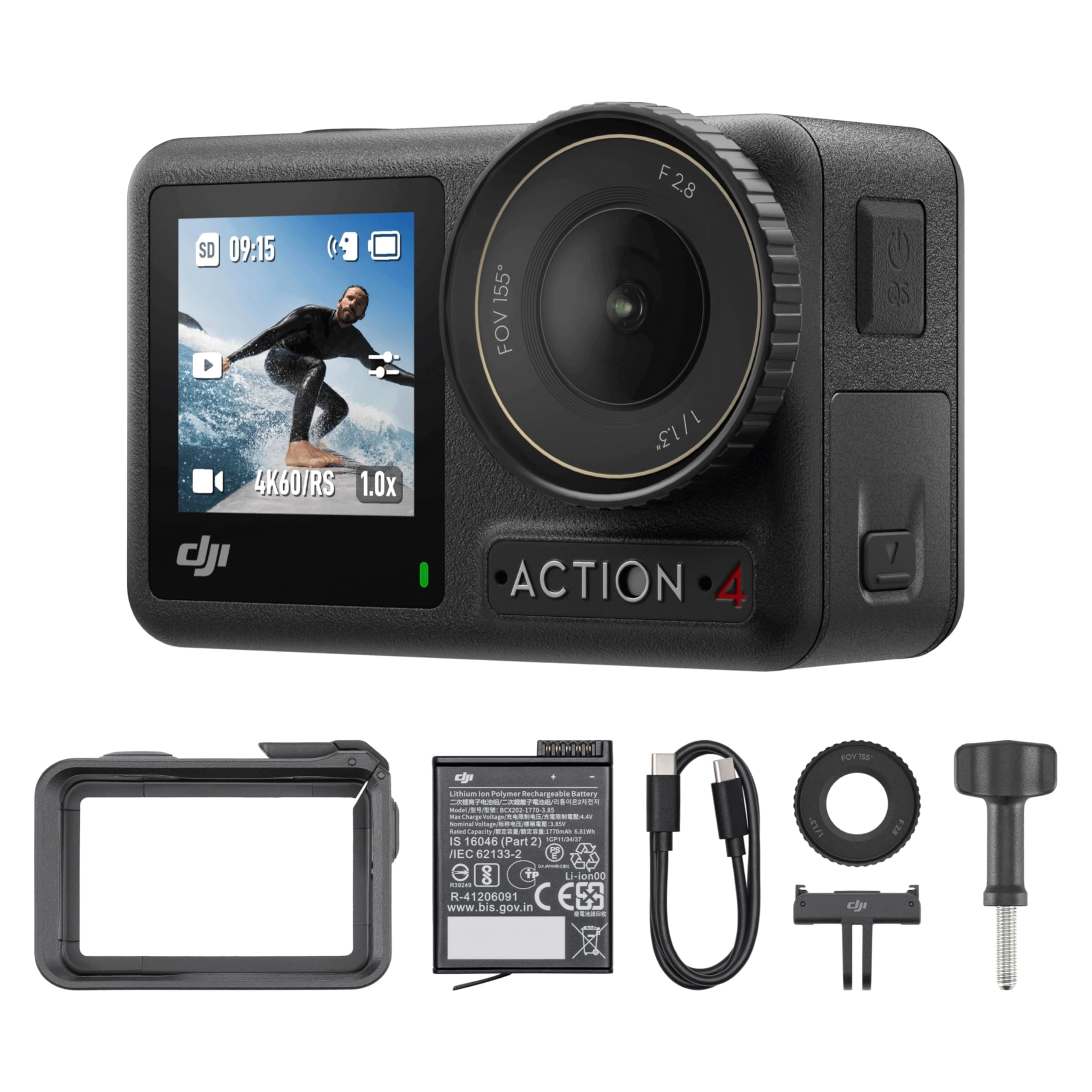 DJI Osmo Action 4 4K120 Essential Combo