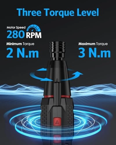 Cordless Screwdriver - 1600mAh