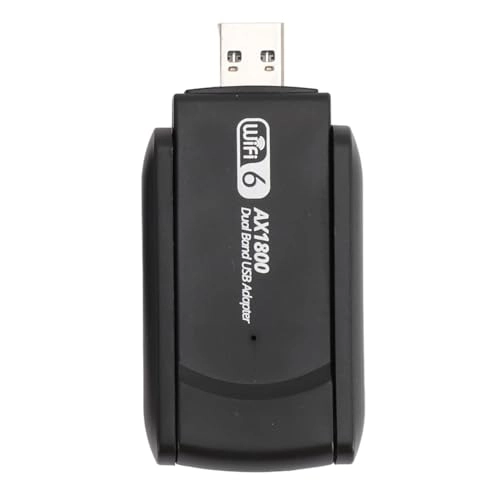 WiFi 6 Adapter - Dual Band 2.4GHz 5GHz USB 3.0 Wireless