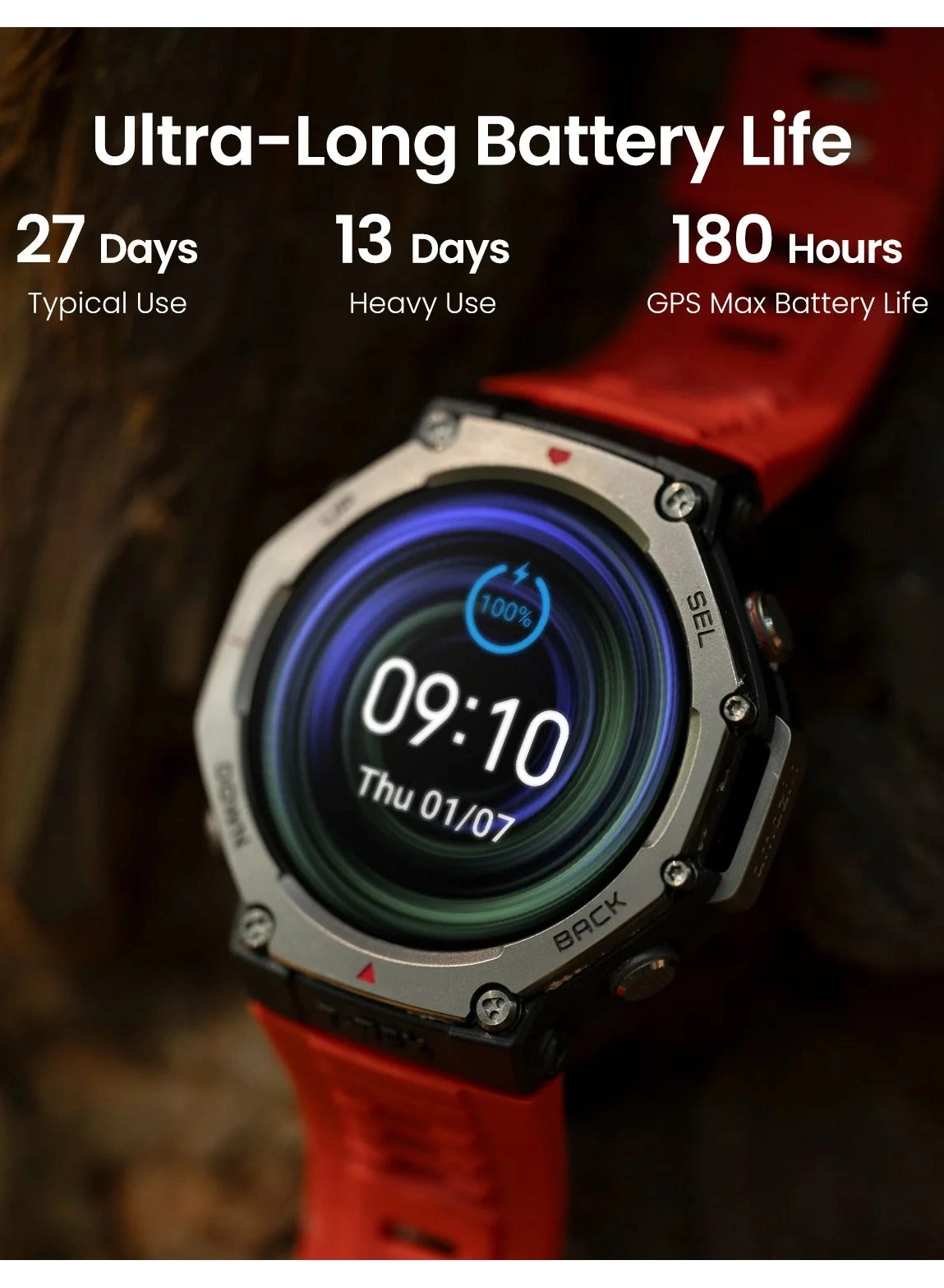 T Rex 3 48mm Stainless Steel GPS