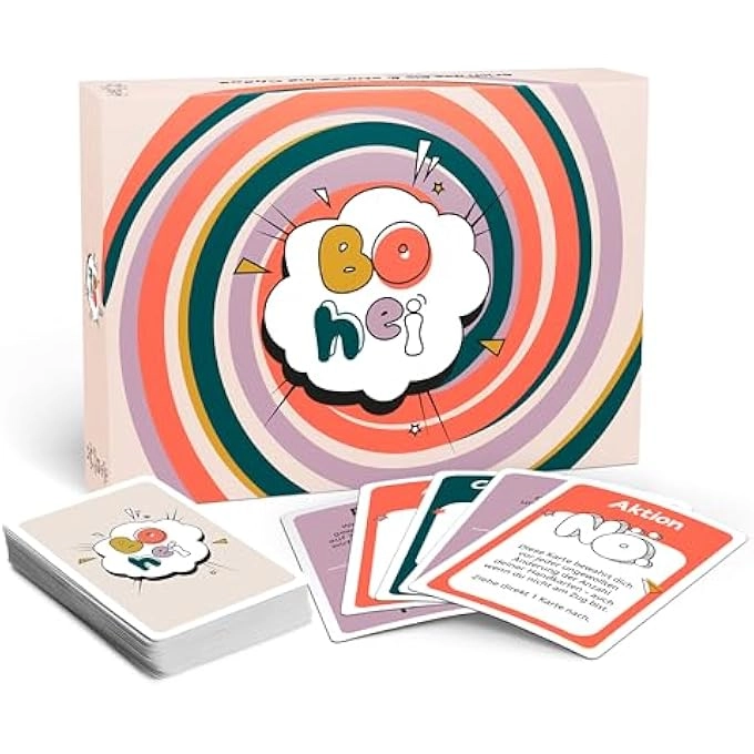 Bo hei The Messy Card Game - German 12 years and up 110 pieces