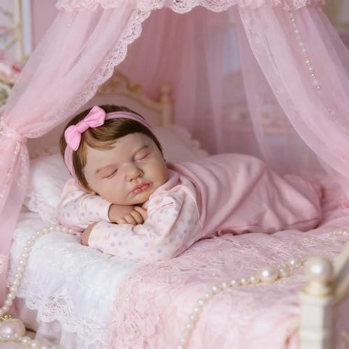 Loulou Reborn Baby Doll - 20 inch Full Body Vinyl Girl Ages 3+