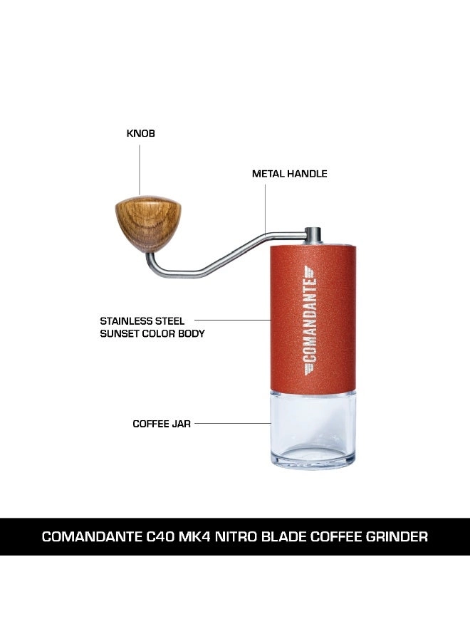 C40 MK4 - Manual Nitro Burrs + Ottomatic 2.0 - Auto Bloom Hot Plate