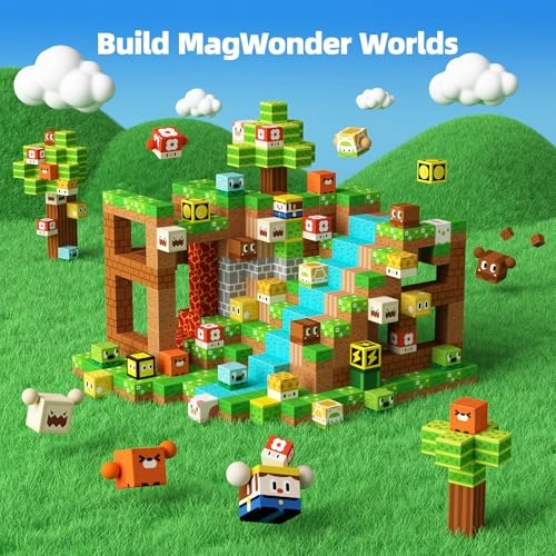 Magnetic Building Blocks - Adventures of the Lumberjack 100pcs