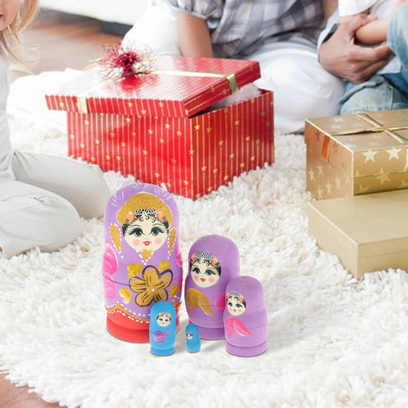 Russian Nesting Dolls - 5 pcs