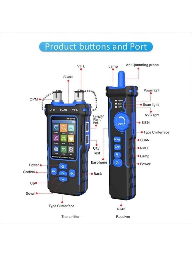 Network Cable Tester - RJ11 RJ45 Continuity testing