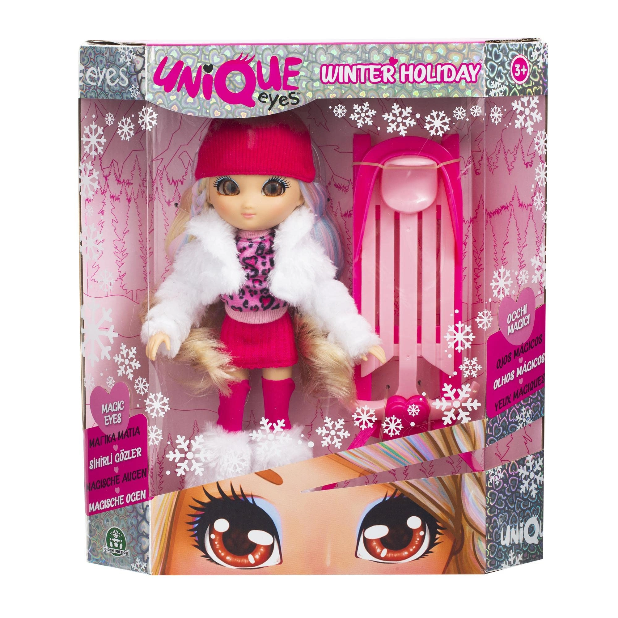GP TOYS FR Rebecca Doll - 25 cm UNIQUE EYES Ages 3+