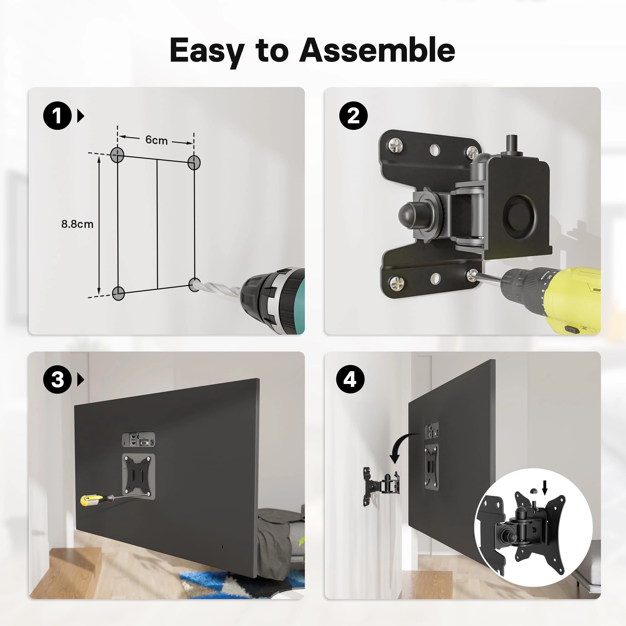 TV Wall Bracket - 20KG 13-42 Inch