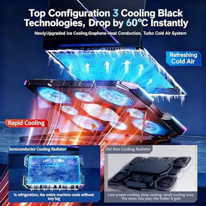 LAPTOP COOLING PAD - 11" - 19"