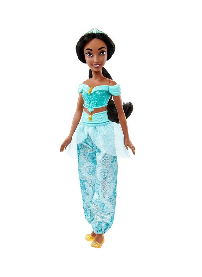 Princess Jasmine Fashion Doll - 32.5 cm Glitter Blue Ages 60+
