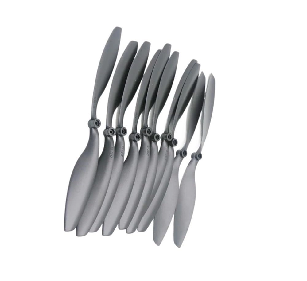 CntwRU EP5045/8043/8060/1047/1147 - Rubber Propeller 10-Pack 3mm Shaft