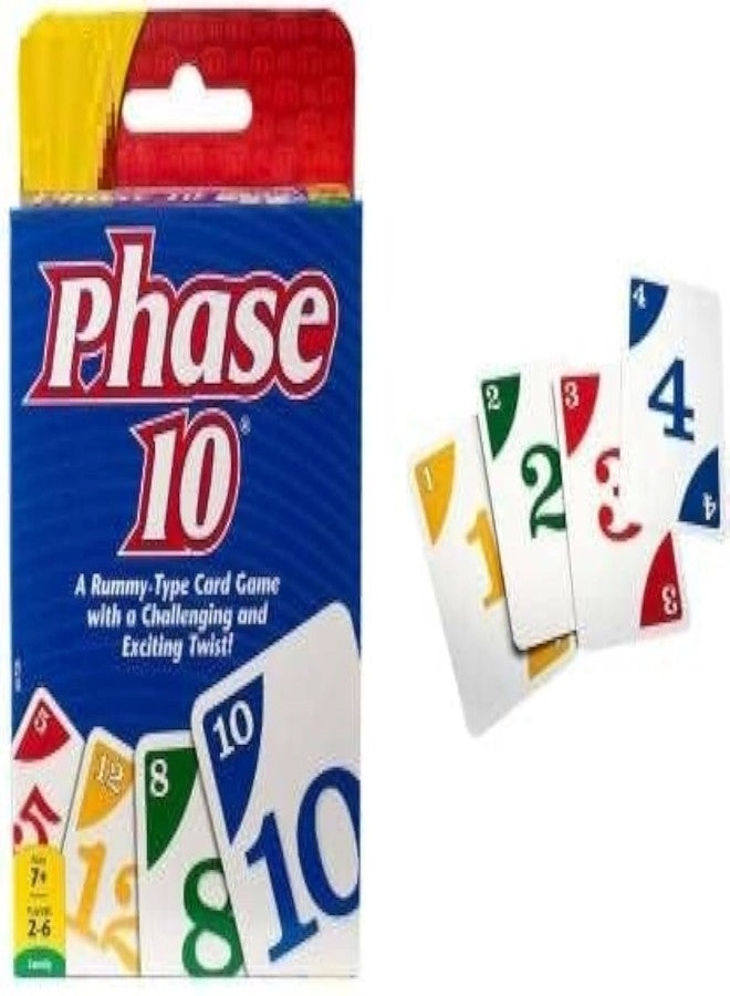 Qwick Click Phase 10 - Card Game