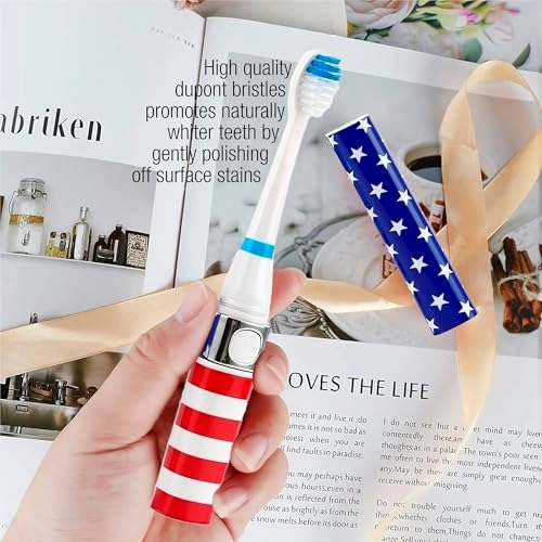 Portable Sonic Toothbrush - 22,000 Strokes Per Minute 3 Brush Heads