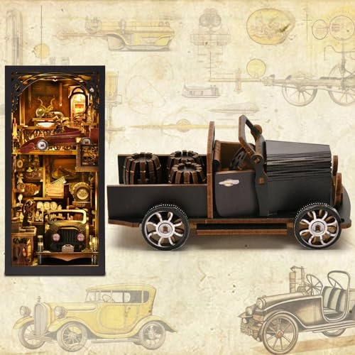 Book Nook 3D Wooden Puzzle (CH02)