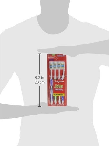 Extra Clean Full Head Toothbrush - Medium 4-Piece Pack