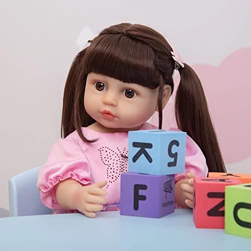 Reborn Baby Doll - 22 Inch Full Vinyl Baby Girl