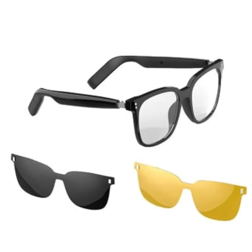 Smart Audio Glasses - Interchangeable Magnetic Lenses Wireless 5.4 8H Playtime