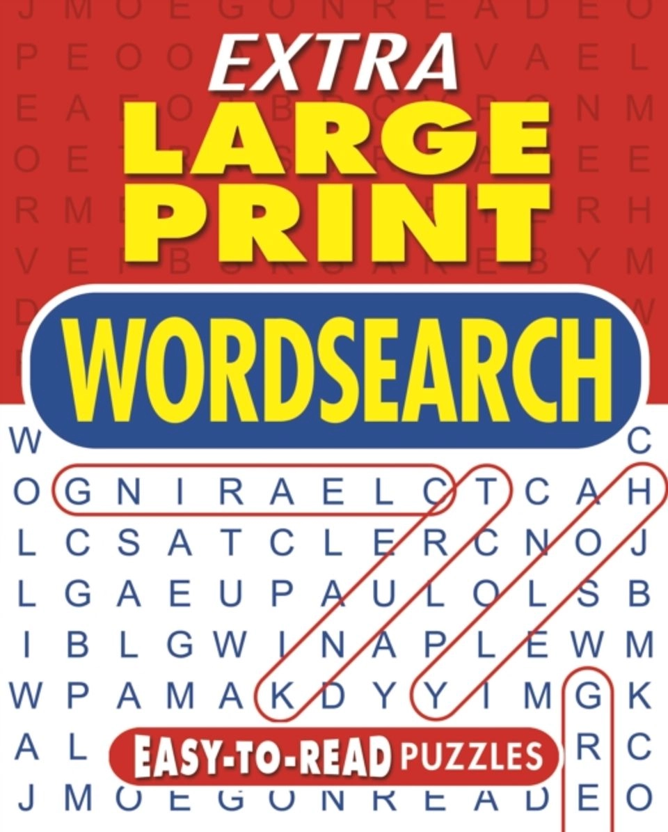 Arcturus Extra Large Print Wordsearch Puzzle