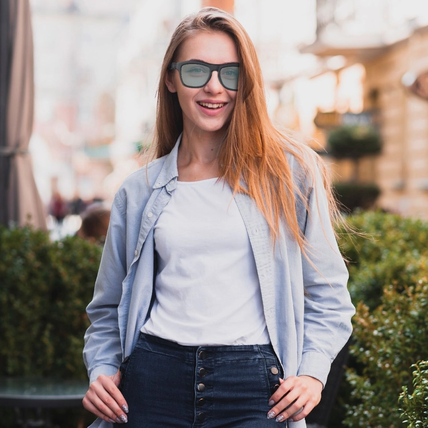 Shade Mate - TWS Polarized Lenses Magnetic Charging