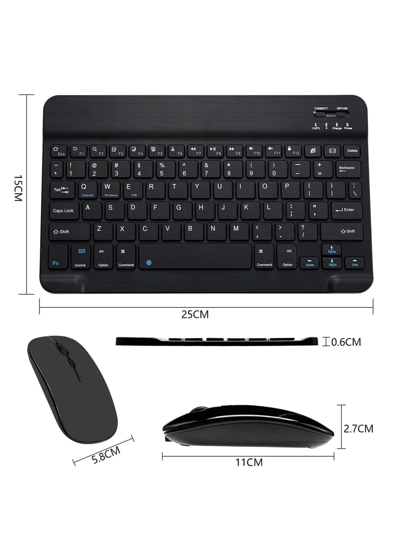 Keyboard and Mouse Combo - US Wireless
