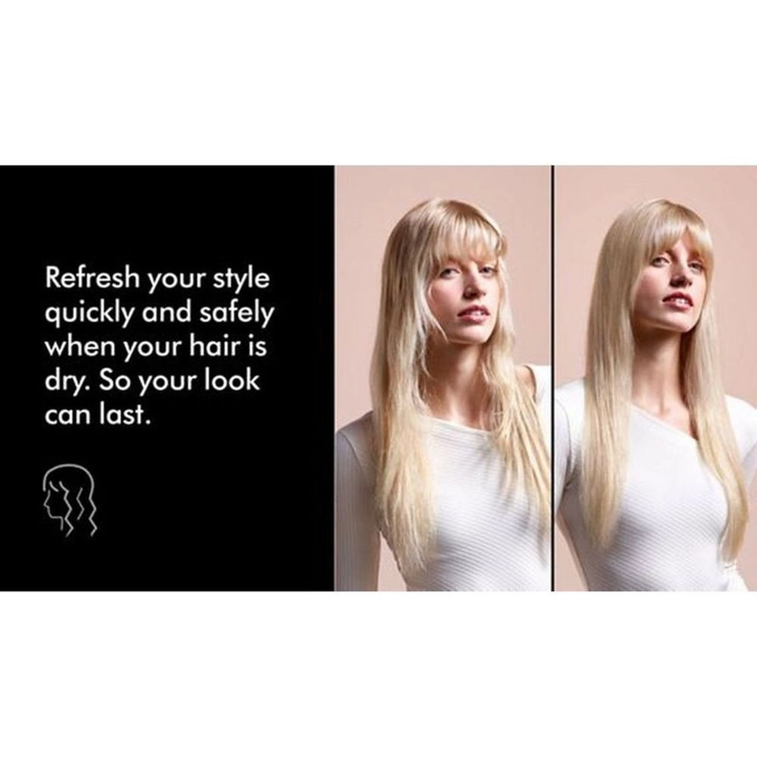 Airstrait Straightener - Wet-to-dry No hot plates