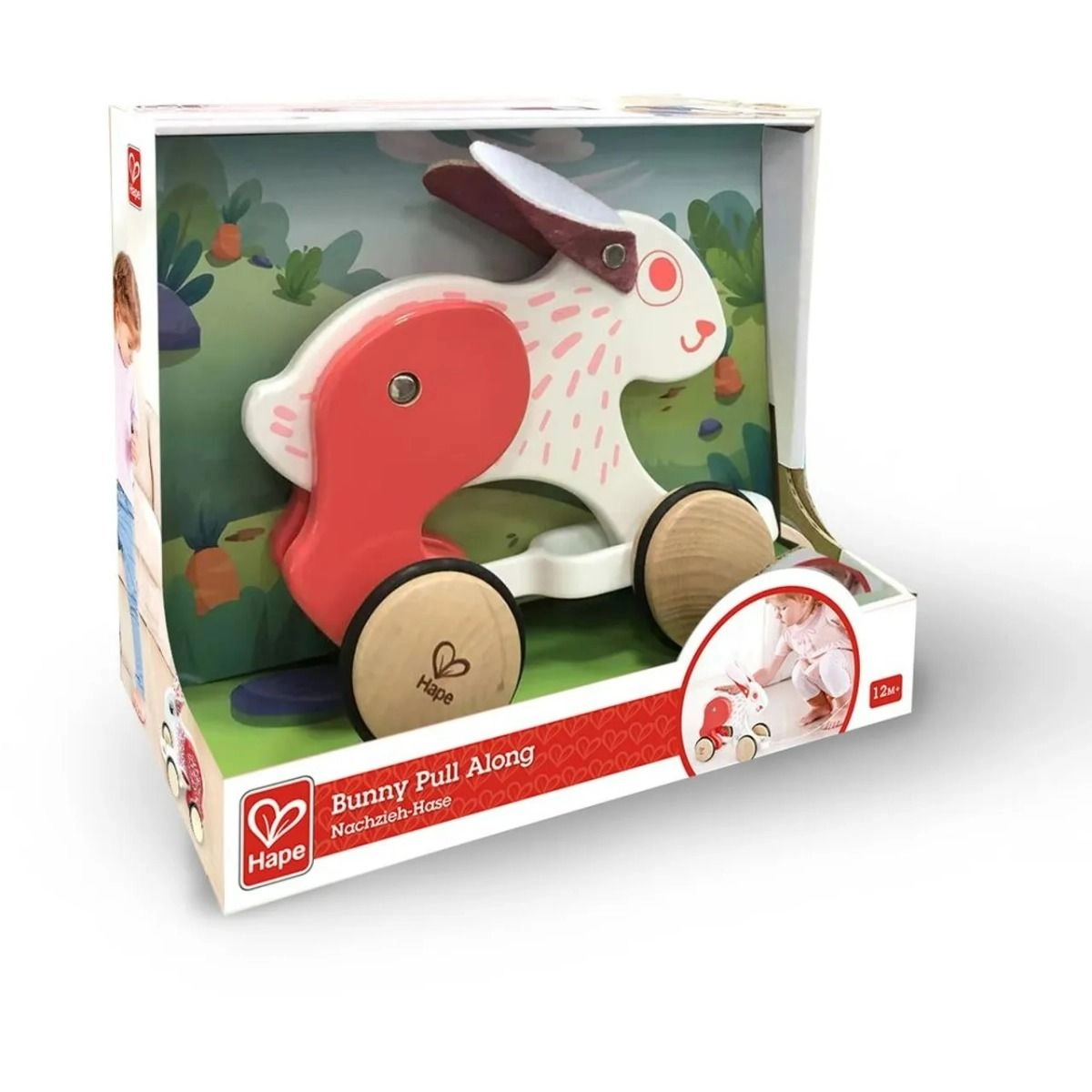 Bunny Pull Along Toy
