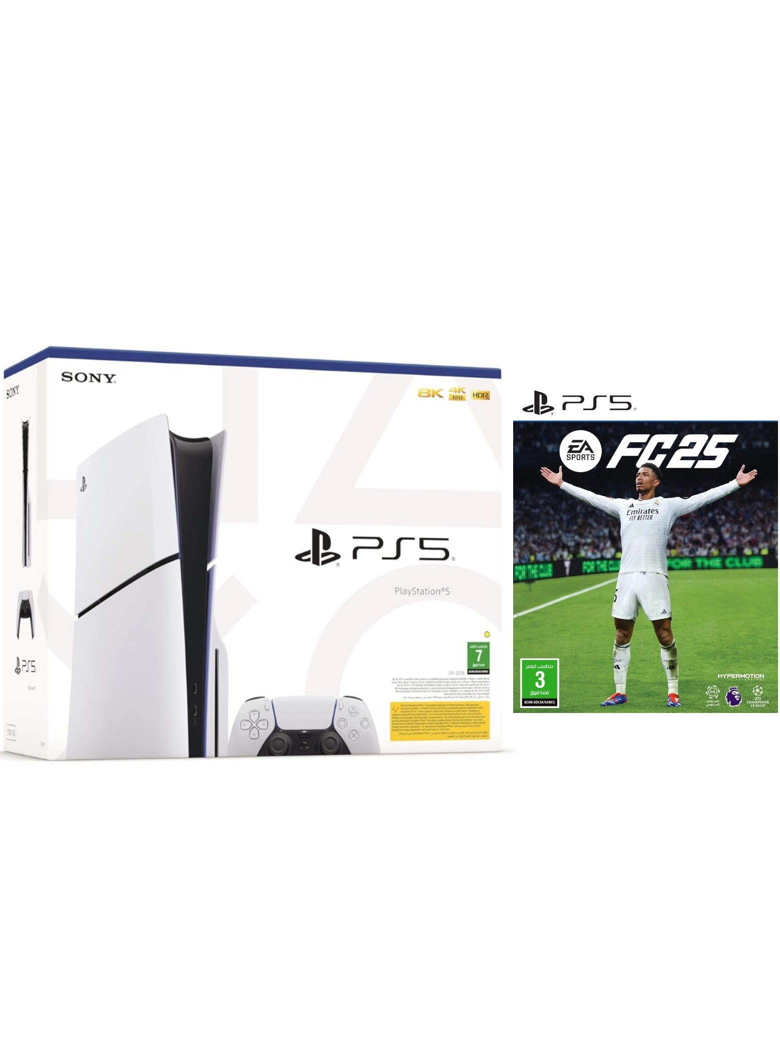 PlayStation 5 Slim - EA FC 25, KSA Version