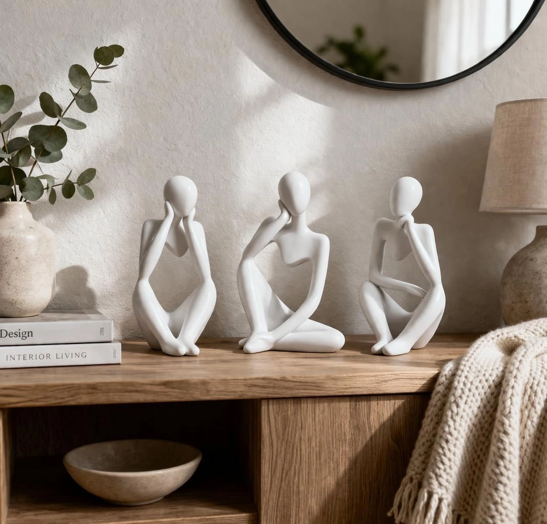 Thinker Statues - Artificial Stone