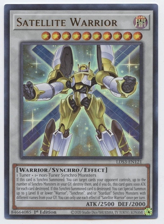 Yu-Gi-Oh! Satellite Warrior LDS3-EN121 - 1st Edition