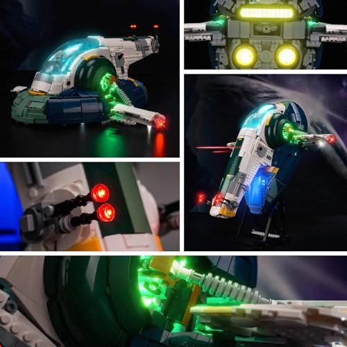 Lighting Kit 75409 - ABS for LEGO Jango Fett's Firespray-Class Starship 75409