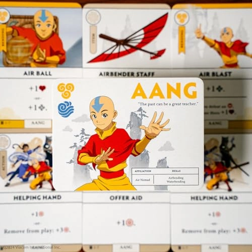 Avatar The Last Airbender: Aang's Destiny - Cooperative Deck-Building