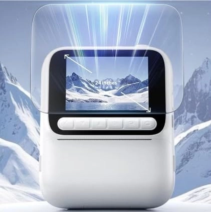 Kids Digital Camera - Instant Thermal Printer 4800W 1080p