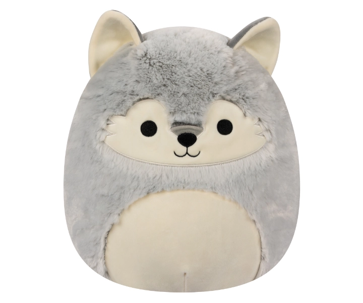 Squishmallows Willy - 12 Inch + Wolf + Fuzzamallow