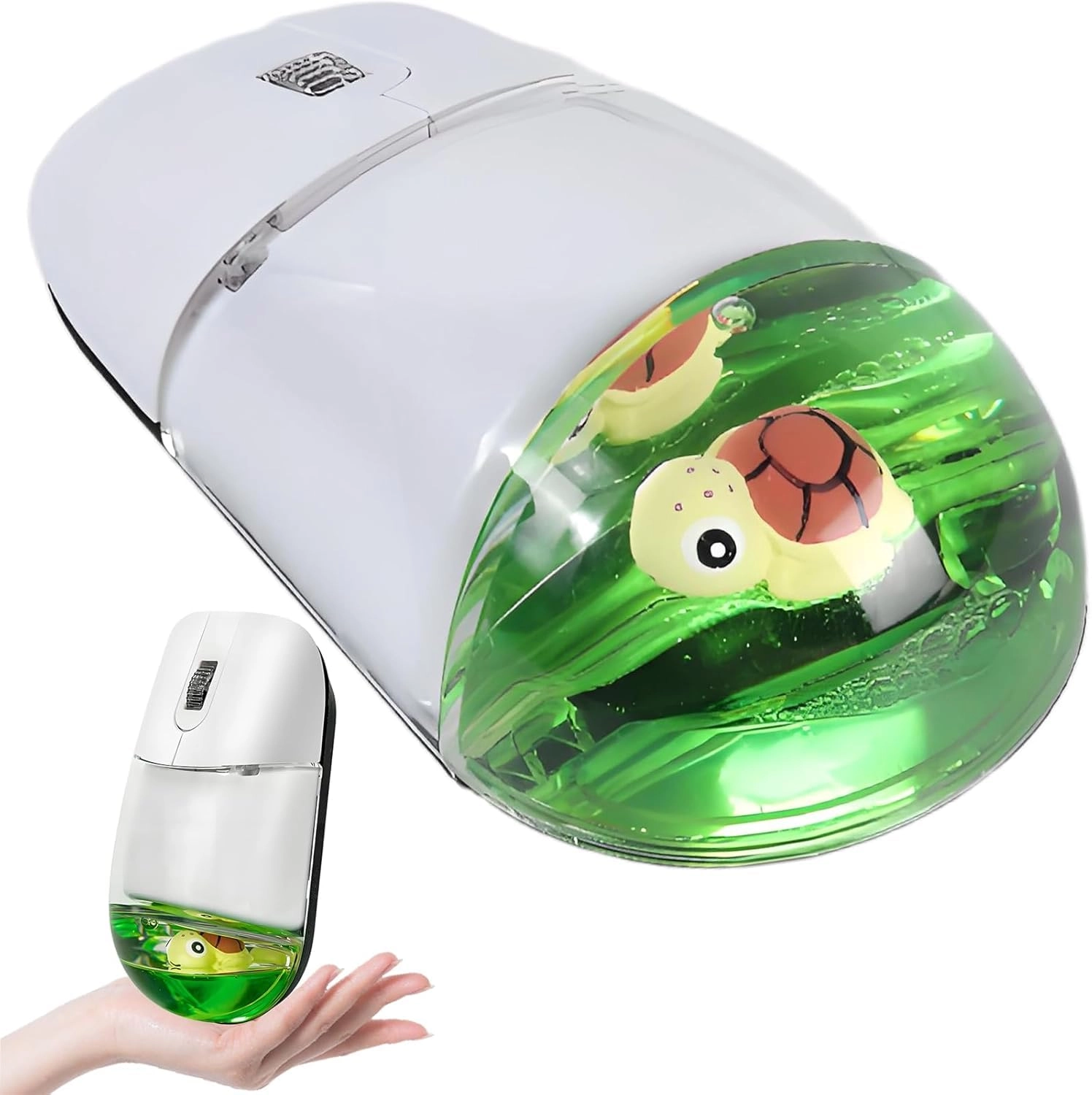 SYOSI LED Rechargeable Slim Silent Mouse - Wireless