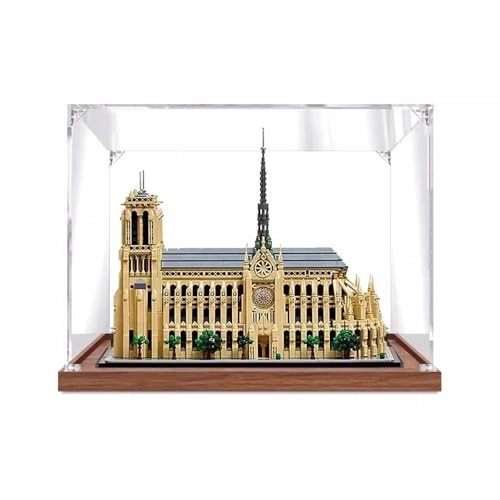 Acrylic Display Case - 45x35x25cm Wood-3mm