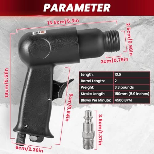 Air Hammer Kit - 150mm 4500 BPM