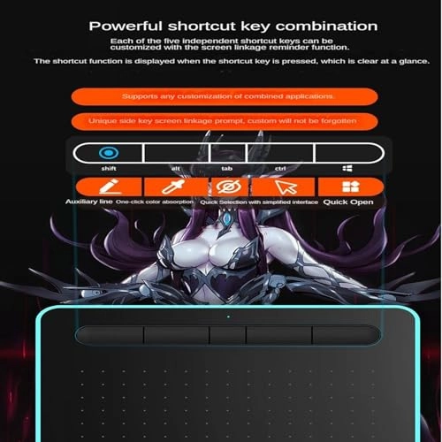 Electronic hand-drawing tablet - 8192