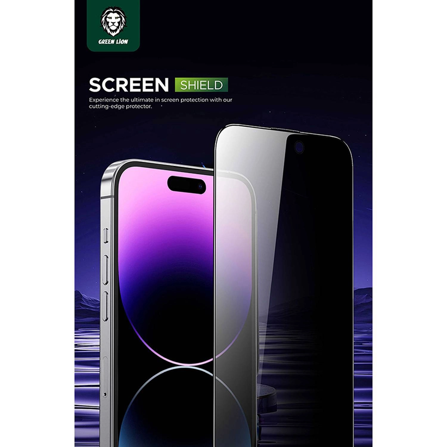9H Steve Privacy Screen Protector - iPhone 15 Pro Max