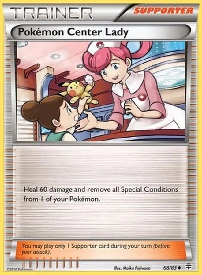Pokémon Center Lady 68/83 - Generations