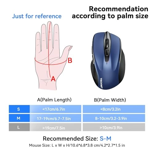 Rechargeable Bluetooth Mouse - Bluetooth