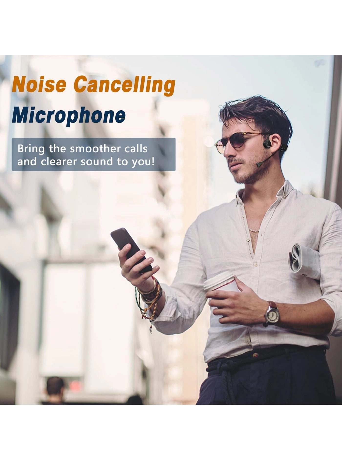 Bone Conduction Headphones Wireless Headphone