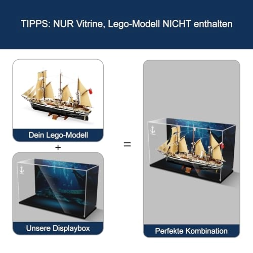 Acrylic Display Case for LEGO 10335 Endurance - 3mm acrylic